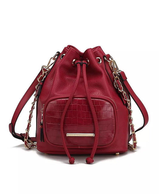 Azalea Bucket Hobo Crossbody Bag by Mia K